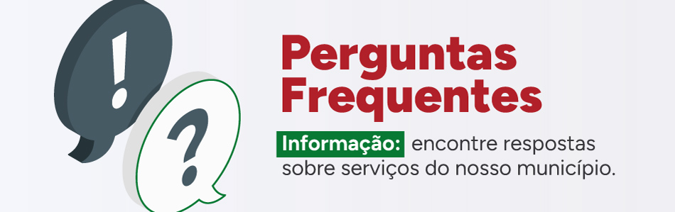 Banner perguntas frequentes